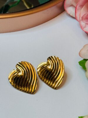 Brinco Moderno Coração