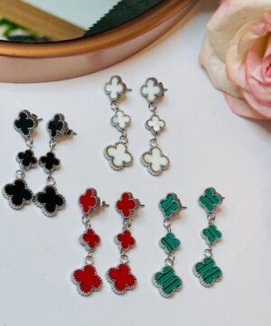 Brincos Três Trevos