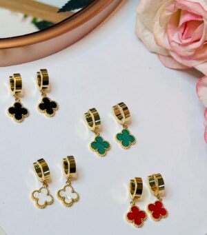 Brinco Argola e Trevo